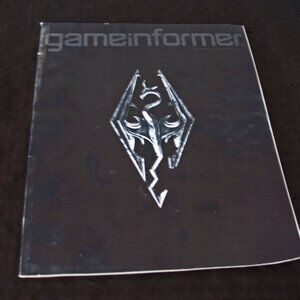 February 2011 Game Informer #214 Video Game Magazine.   The Elder Scrolls V Sky